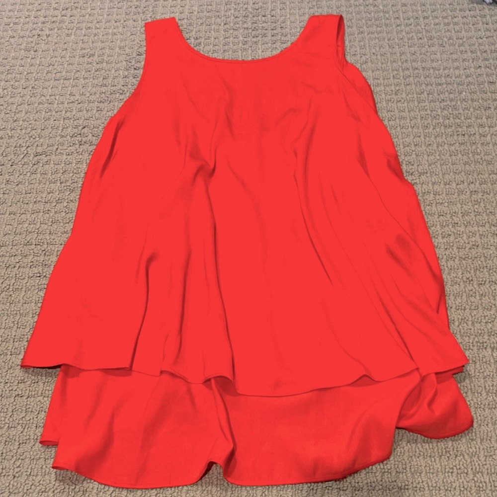 BCBG silk tank top